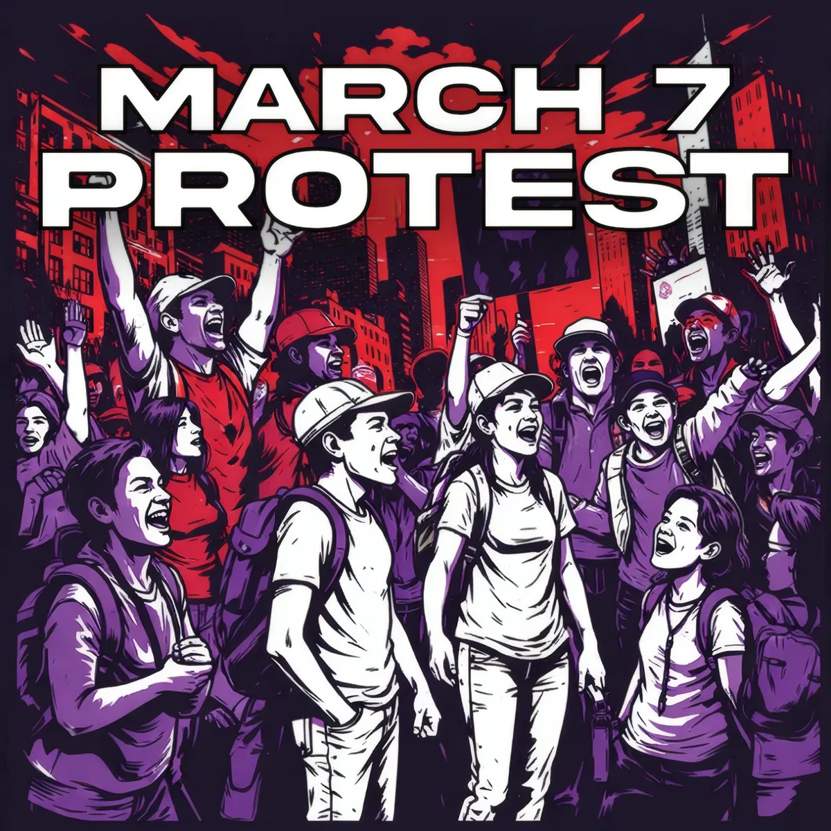 March 7 Protest